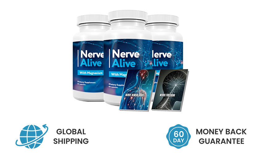 3 Bottles of Nerve Alive